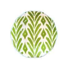 Load image into Gallery viewer, Laura Park Petite Frond Green Ceramic Ring Dish