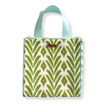 Load image into Gallery viewer, Laura Park Petite Frond Green Lunch Bag