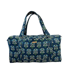 Load image into Gallery viewer, Laura Park Rosemary Indigo Signature Duffle Bag