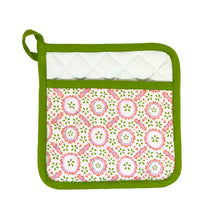 Load image into Gallery viewer, Laura Park Rosie Oven Mitt and Pot Holder Set