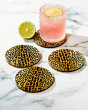 Load image into Gallery viewer, Tart by Taylor Leopard Print Coaster