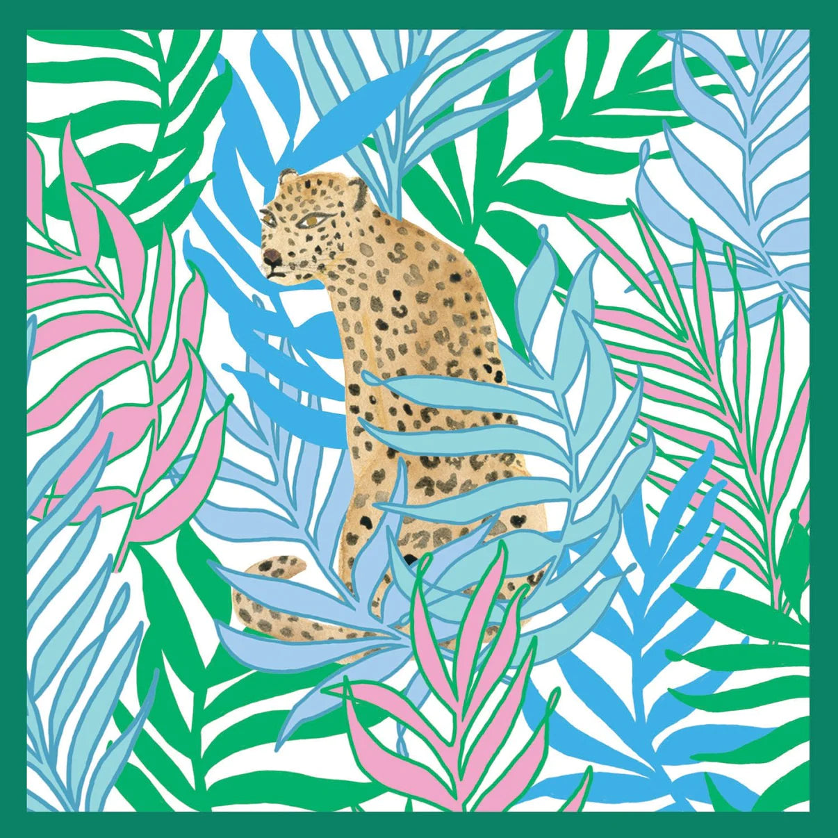 Leopard Jungle Cocktail Napkins