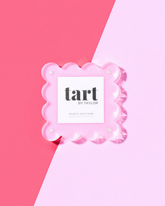 Tart by Taylor Light Pink Mini Acrylic Picture Frame