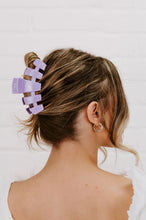 Load image into Gallery viewer, Teleties Classic Lilac You Large Hair Clip