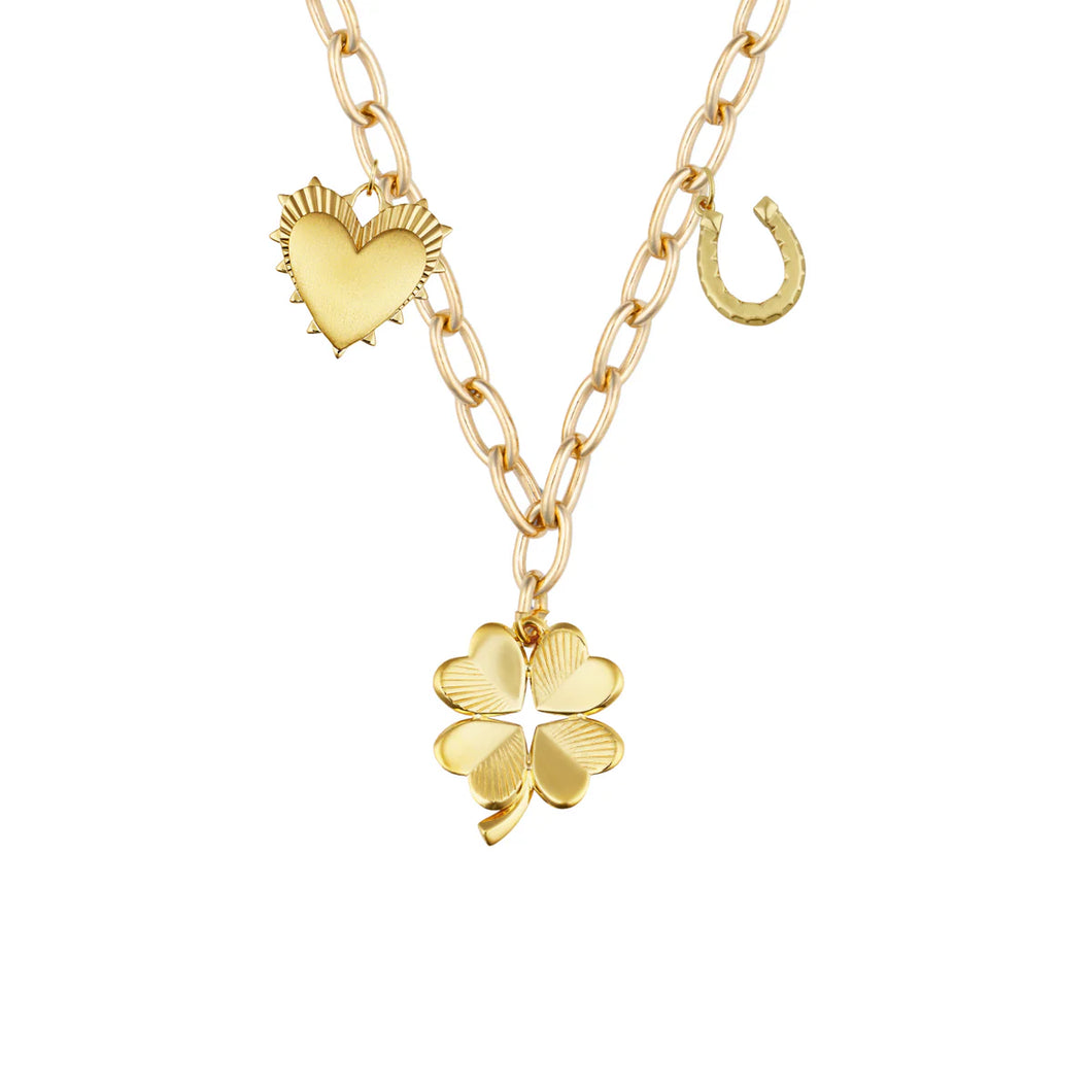 HART Luck and Love Charm Necklace