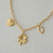 Load image into Gallery viewer, HART Luck and Love Charm Necklace