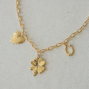 HART Luck and Love Charm Necklace