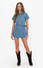 Load image into Gallery viewer, Show Me Your MUMU Stateside Romper | Hazy Blue