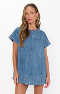 Show Me Your MUMU Claremont Dress | Stream Indigo