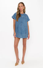 Load image into Gallery viewer, Show Me Your MUMU Claremont Dress | Stream Indigo