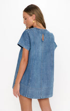 Load image into Gallery viewer, Show Me Your MUMU Claremont Dress | Stream Indigo