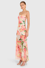 Load image into Gallery viewer, Amanda Uprichard Leo Maxi Dress | Hibiscus Print