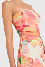 Load image into Gallery viewer, Amanda Uprichard Leo Maxi Dress | Hibiscus Print