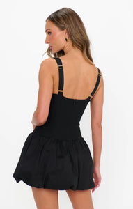 Show Me Your MUMU Marlo Mini Dress| Black