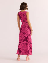 Load image into Gallery viewer, Mink Pink Persephone Mesh Midi Dress