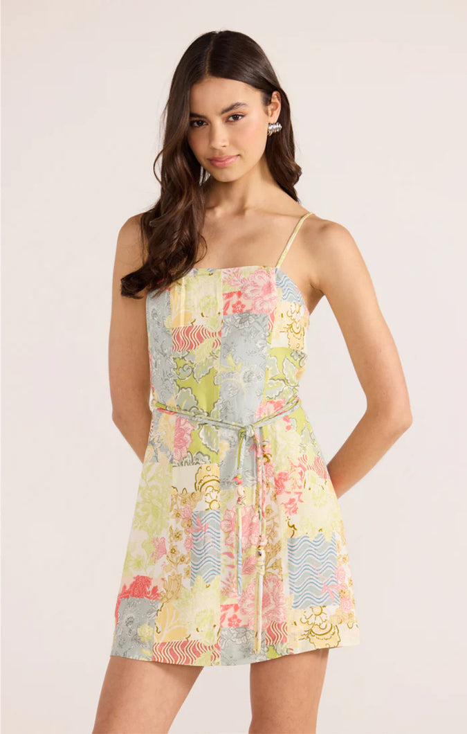 Mink Pink Aurora Strappy Mini Dress