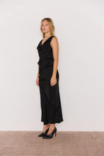 Load image into Gallery viewer, Mink Pink Momento Cowl Neck Top | Black