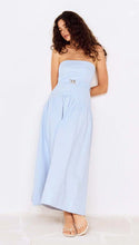 Load image into Gallery viewer, Mink Pink Ines Strapless Midi Dress | Sky Blue