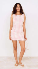 Load image into Gallery viewer, Mink Pink Sabina Tie Back Mini Dress | Pink Gingham