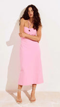 Load image into Gallery viewer, Mink Pink Gaia Halter Midi Dress | Fuschia Pink