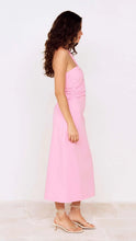 Load image into Gallery viewer, Mink Pink Gaia Halter Midi Dress | Fuschia Pink