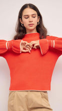 Load image into Gallery viewer, Mink Pink Aspen Knit Top | Coral