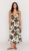 Load image into Gallery viewer, Mink Pink Esma Strappy Midi Dress | Chocolate Floral
