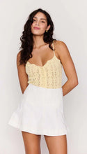 Load image into Gallery viewer, Mink Pink Cove Denim Mini Skirt | White