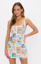 Load image into Gallery viewer, Show Me Your MUMU Steph Mini Dress | Amalfi Coast Linen