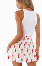 Load image into Gallery viewer, Show Me Your MUMU Ellie Skort | Lobster Embroidery