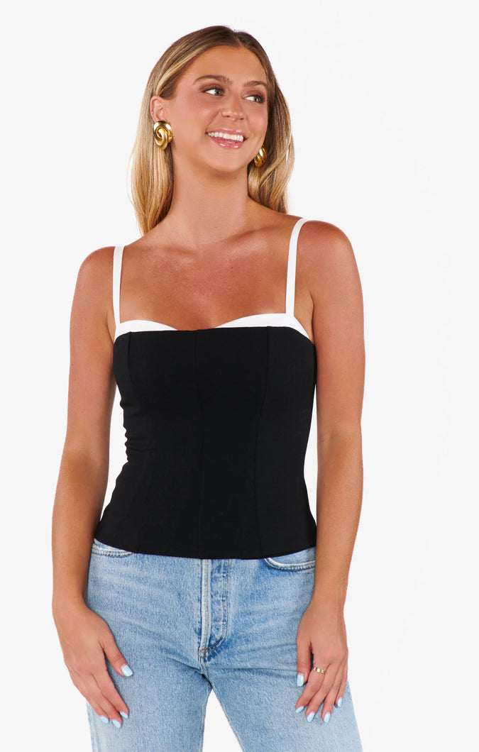 Show Me Your MUMU Tiff Top