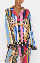 Load image into Gallery viewer, Show Me Your MUMU Classic PJ Set | Tiger Dreams Silky