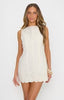 Show Me Your MUMU Ciao Mini Dress | White Eyelet Embroidery