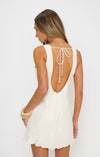 Load image into Gallery viewer, Show Me Your MUMU Ciao Mini Dress | White Eyelet Embroidery