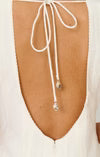 Load image into Gallery viewer, Show Me Your MUMU Ciao Mini Dress | White Eyelet Embroidery
