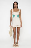 Load image into Gallery viewer, Show Me Your MUMU Steph Mini Dress | Beachfront Embroidery