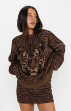 Load image into Gallery viewer, Show Me Your MUMU Seasons Sweater | Wild Tiger Graphic Knit