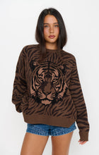 Load image into Gallery viewer, Show Me Your MUMU Seasons Sweater | Wild Tiger Graphic Knit