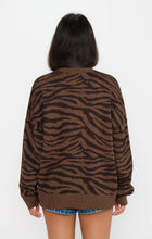 Load image into Gallery viewer, Show Me Your MUMU Seasons Sweater | Wild Tiger Graphic Knit