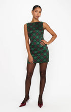Load image into Gallery viewer, Show Me Your MUMU Tori Mini Dress | Mistletoe Plaid