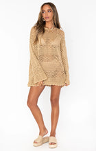Load image into Gallery viewer, Show Me Your MUMU Paula Pullover | Latte Crochet