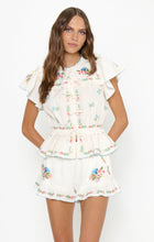 Load image into Gallery viewer, Show Me Your MUMU Cannes Shorts | Wild Meadow Embroidery