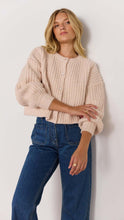 Load image into Gallery viewer, Mink Pink Marlo Chunky Cardigan | Blush Pink