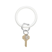 Load image into Gallery viewer, Silicone Big O® Key Ring - Marshmello Pearlized