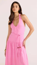 Load image into Gallery viewer, Mink Pink Melody Drop Waist Midi Dress