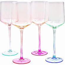 Load image into Gallery viewer, Byrdeen Mezclada Wine Glass Set of 4