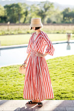Load image into Gallery viewer, Maison Marigold Porto Popover Top | Red Stripe