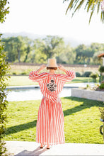 Load image into Gallery viewer, Maison Marigold Porto Popover Top | Red Stripe
