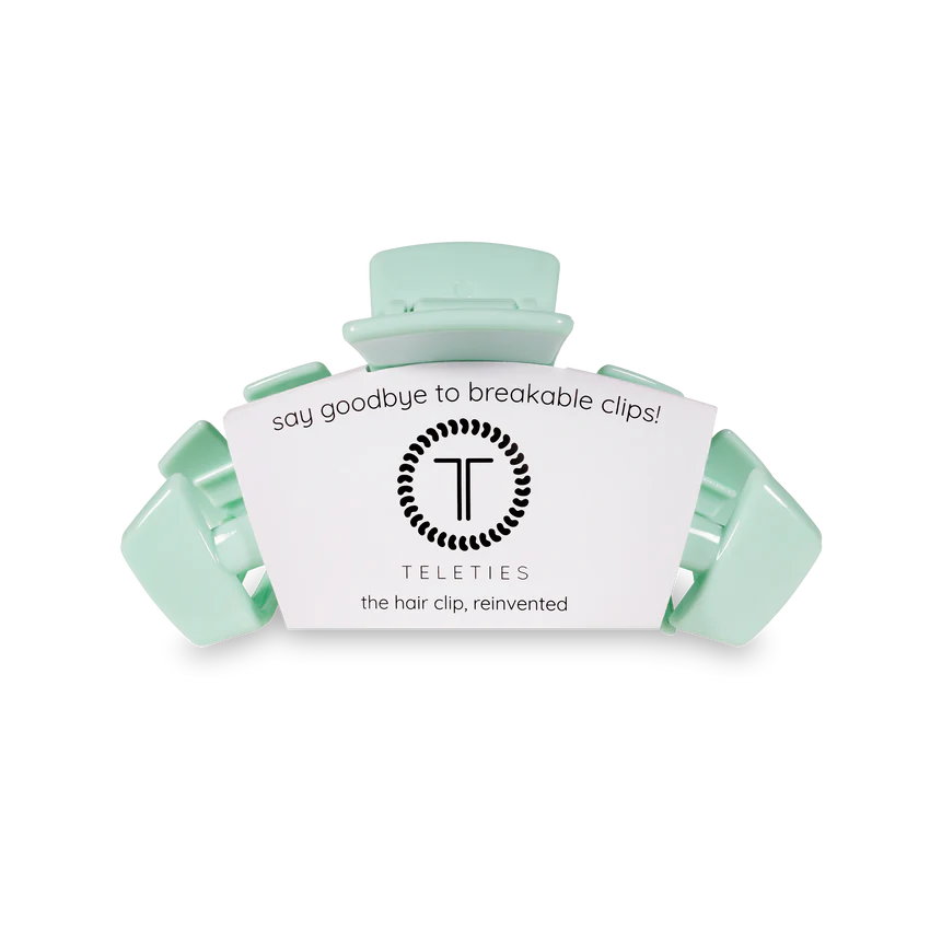 Teleties Classic Mint to Be Medium Hair Clip