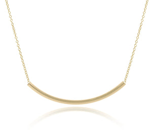 enewton 16" Necklace Gold - Bliss Bar Gold